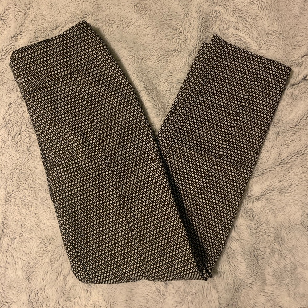 Black and White Dress Pants